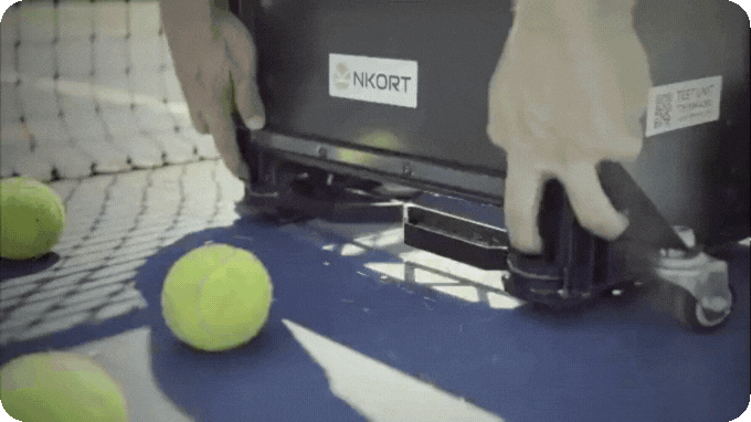Portable Ball Collector & Hopper - 2-in-1 Court Solution